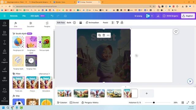 ? TUTORIAL MEMBUAT GAMBAR POSTER DISNEY DENGAN AI - PART 2 | Tutorial AI untuk Pemula смотреть онлайн