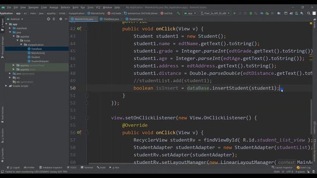 Local Database & Recyclerview - Android tutorial sinhala #14 смотреть онлайн