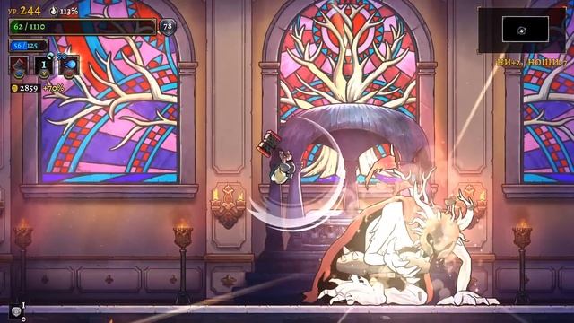 Варвар превратился в Спиннер / Оружие Молот Гефеста и переход к NG+3 / Rogue Legacy 2 прохождение смотреть онлайн