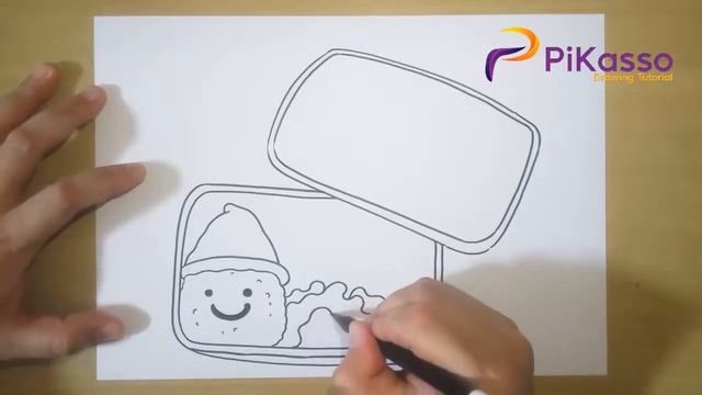 Lunch Box Easy Drawing Tutorial смотреть онлайн