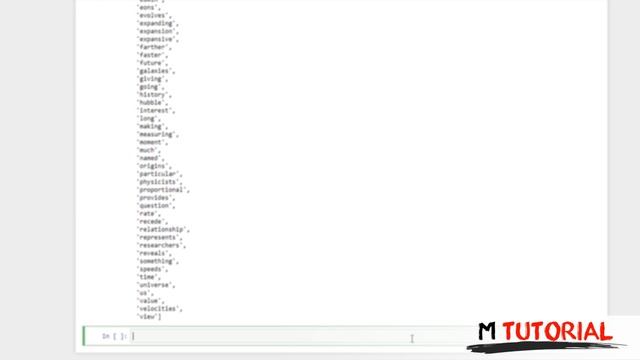 Tutorial Python from zero to hero #11 Bag of Words Term Frequency # M Tutorial смотреть онлайн
