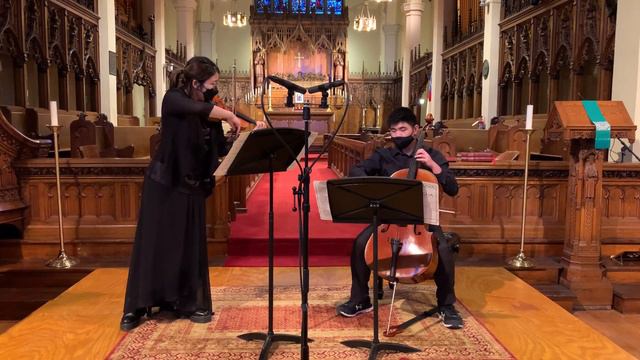 Handel Halvorson Passacaglia for Violin & Cello смотреть онлайн