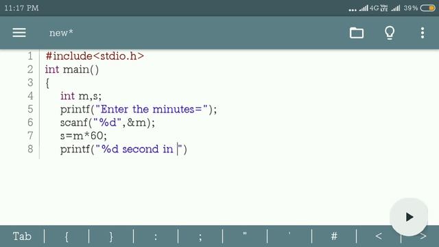 Write a program for convert Minutes to seconds смотреть онлайн