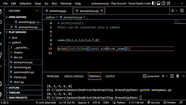 Python Programs|29|Anonymous functions смотреть онлайн