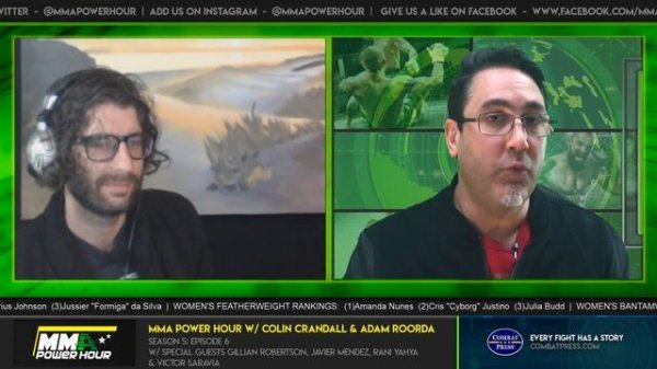 MMA Power Hour Live Stream