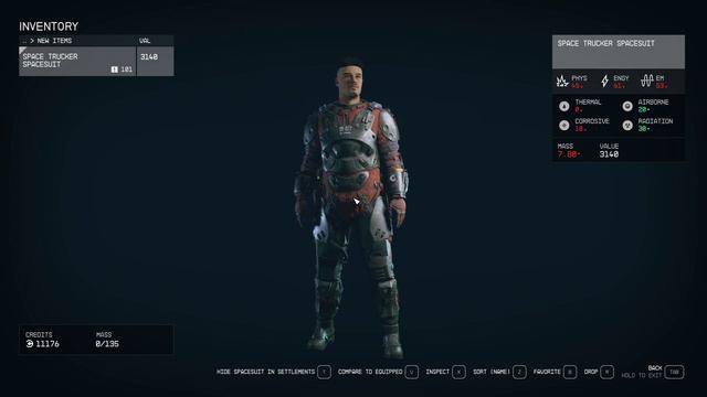 Starfield Space Trucker Spacesuit Console Command Cheat Code