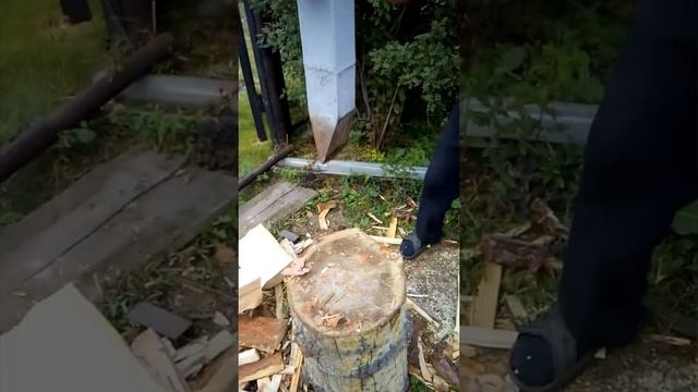 Колун на пружине Журавушка смотреть онлайн