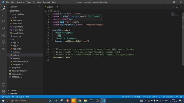 React JS Local Environment Setup and Files & Folders Explained | #1 смотреть онлайн
