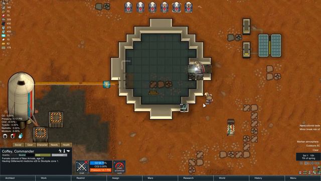Rimworld Mars X #3 | Our Mission .... Building The Hab Module смотреть онлайн