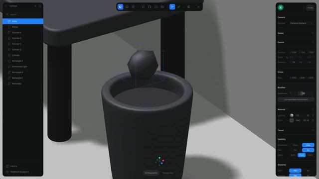 Designing a Mini Room in 3D with Spline - Part 1 смотреть онлайн