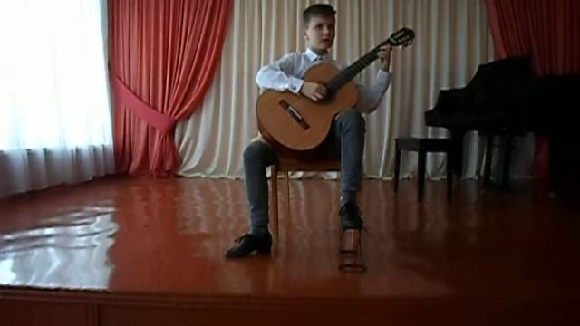 М.Каркасси "Анданте" С.Ветушко "Салочки" , Балюков Никита, Р.Б. г.Гомель смотреть онлайн