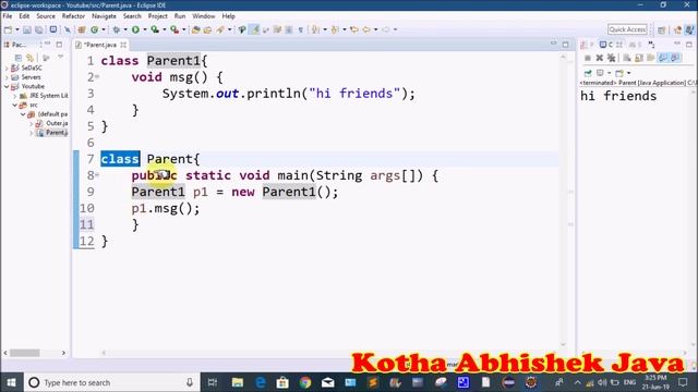 Inner Classes in Java Part 2 in Telugu by Kotha Abhishek смотреть онлайн