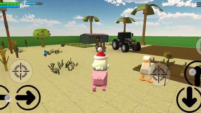как стать маленьким без порталов чикен ган|Chicken gun смотреть онлайн