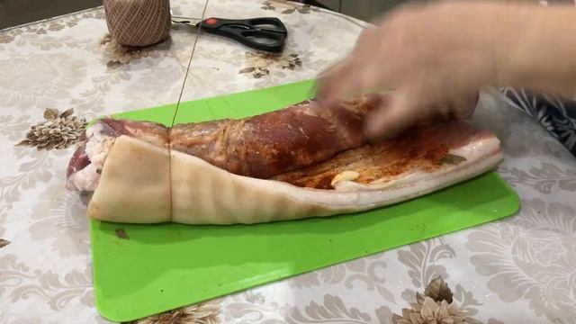 Мясной Рулет из брюшины #1# смотреть онлайн