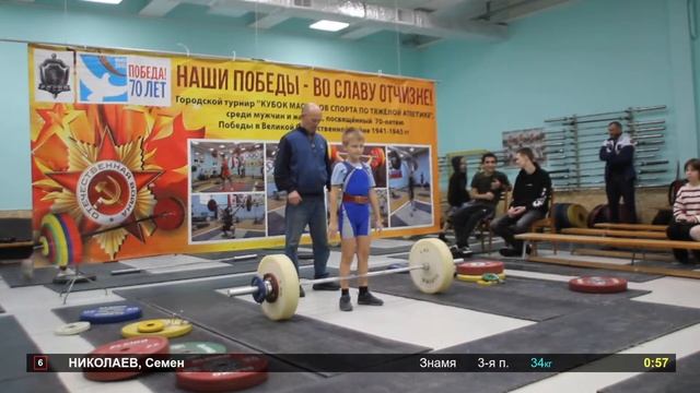 Первенство г. Ижевска по тяжелой атлетике "Мемориал В. Грачева" смотреть онлайн