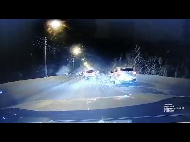 Момент ДТП в Чове смотреть онлайн