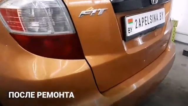 Удаление вмятин без покраски Honda смотреть онлайн