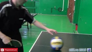 Уроки настольного тенниса. Часть 24 Подставка слева