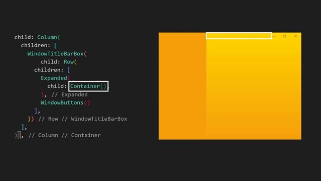Flutter desktop - custom window title bar, minimize, maximize, close buttons on Windows смотреть онлайн