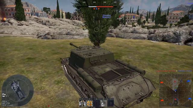 Победа в миссии "Превосходство" Кампания (ИСУ-122С зверь) смотреть онлайн