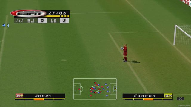 ESPN MLS Gamenight PS1 - Gameplay - EPSXe