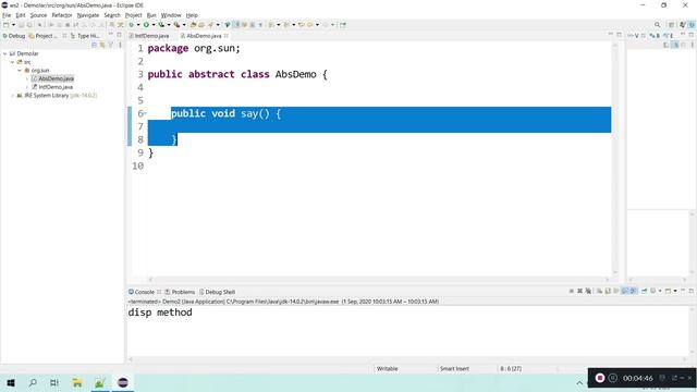 Abstract class Vs interface | OOPS in Java | JavaBeam| Core Java Interview Questions смотреть онлайн