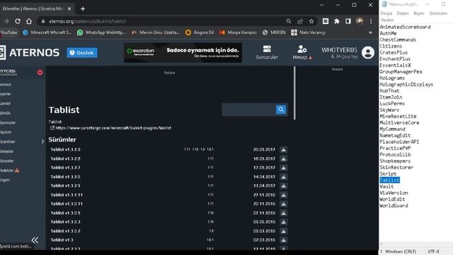 Aternos'dan Craftrise gibi Hub Server Kurma!! смотреть онлайн