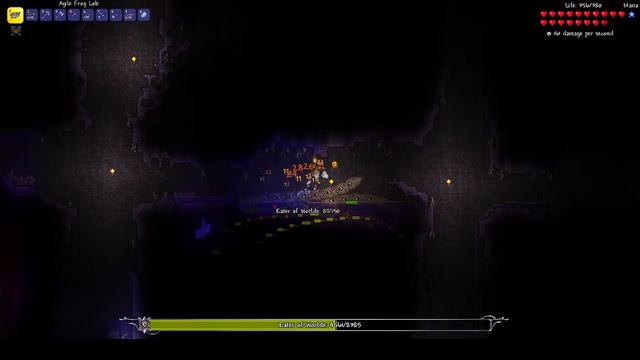 Terraria Frog Lob Is OP (Ancients Awakened )