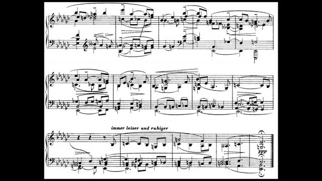 [Othmar Schoeck] Zwei Klavierstücke Op.29 (Score-Video) смотреть онлайн