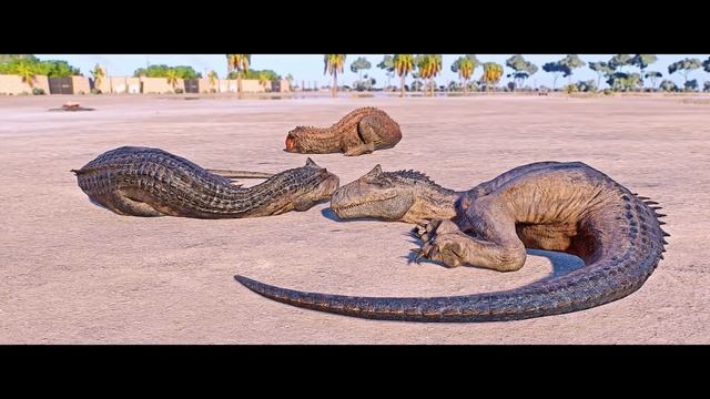 All Dominion Malta Dinosaurs, Atrociraptor, Lystrosaurus ? Jurassic World Evolution 2 Animations смотреть онлайн