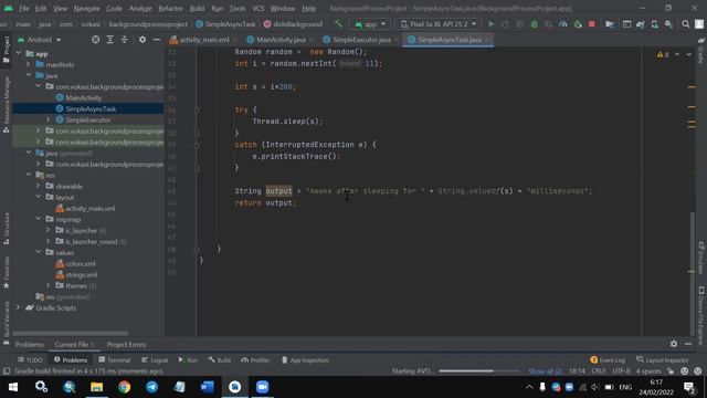 PEMROGRAMAN SPASIAL MOBILE PEMBUATAN BACKGROUND TASK DAN ASYNC TASK DI ANDROID STUDIO смотреть онлайн