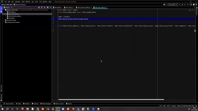 Workshop1: Generate STOCK table data for non-production env with Faker Library in python - Part2 смотреть онлайн