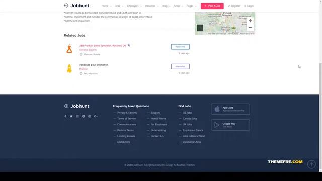 Lino - Job Board WordPress theme for WP Job Manager смотреть онлайн