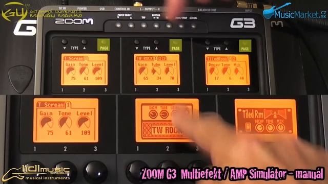 0342 ZOOM G3 videomanual - 1.časť смотреть онлайн