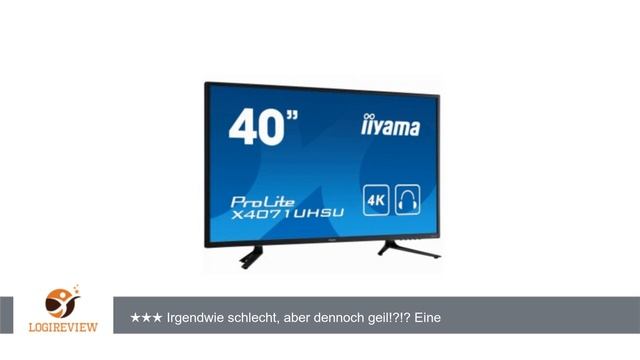 IIYAMA ProLite X4071UHSU-B1 100,3cm 40Zoll UHD 3840 x 2160 VGA 2xHDMI 1xHDMI/MHL DP смотреть онлайн