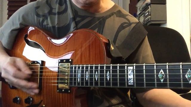 Gene Ess playing CP Thornton guitar with Gibson '57 Classic pickups смотреть онлайн