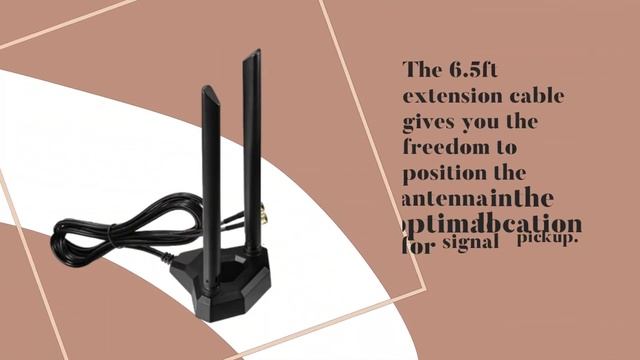 Eightwood Dual Band WiFi Antenna 2.4GHz 5GHz RP-SMA WiFi Antennae Review