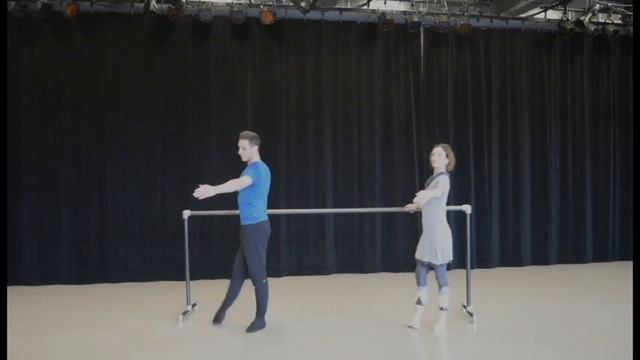 CBA- Advanced Ballet Barre (L6-PPD) with Erica and Domenico смотреть онлайн