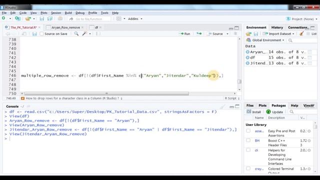 How to Delete or Remove Rows in R | RStudio | r programming Language in Hindi| Free course availabl смотреть онлайн
