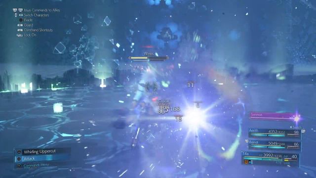 final fantasy 7 remake Intergrade Tifa solo vs Weiss (2:33, no heal, no limit, no summon) смотреть онлайн