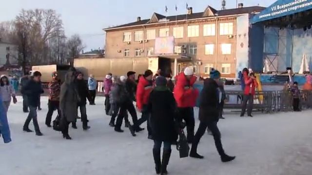 Всероссийские сельские зимние игры (27.02.2015) - репетиция открытия смотреть онлайн