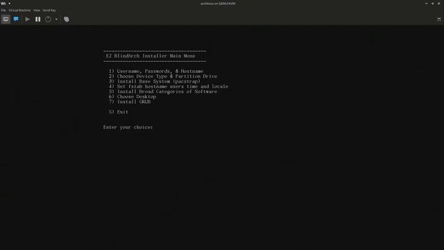 Installing Arch Linux For Blind Users With Text to Speech Using Espeak смотреть онлайн