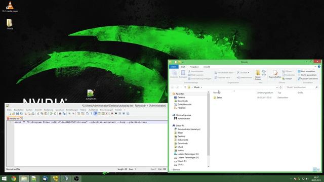 VLC player - Autoplay music from folder смотреть онлайн