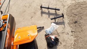 Мотоблок Патриот-Урал. Сборка, обзор, проверка его в работе)))))