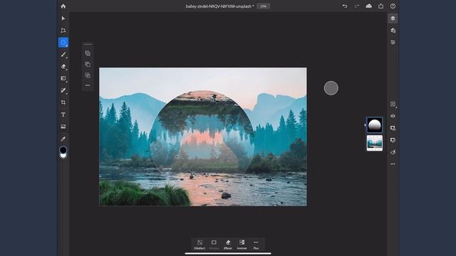 Photomontage sur Photoshop Ipad смотреть онлайн