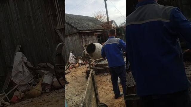 бетонне перекриття. Септик. смотреть онлайн