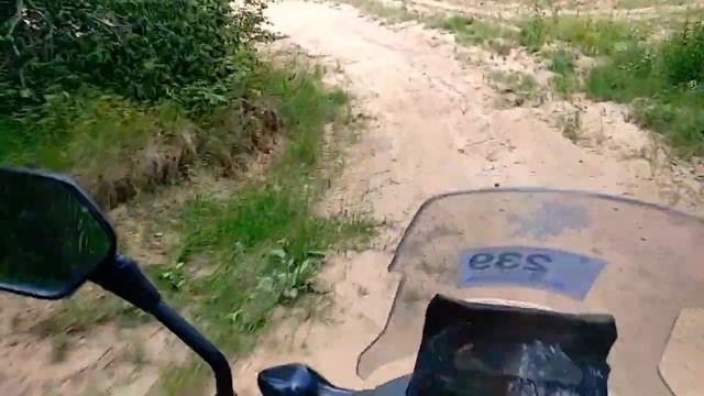 Honda NC 750 X In Light Off-road Track