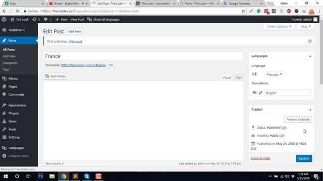 How to make multi language website in WordPress using polylang | Best WordPress multilingual plugin смотреть онлайн