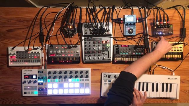 Volca jam for Jamuary 2018, day 4 смотреть онлайн