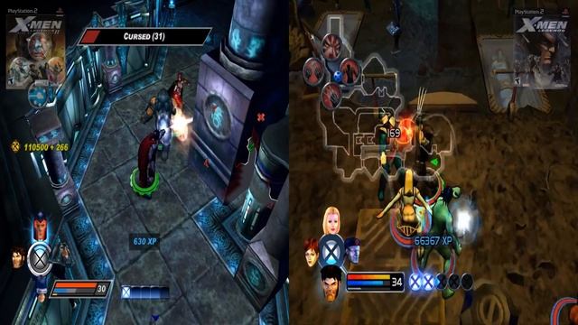 XMen Legends Vs XMen Legends 2 Rise of Apocalypse Comparison смотреть онлайн